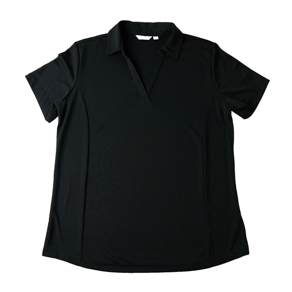 Lady Hagen Tops - Classic Black Women's Polo Shirt